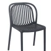 FLEXMOB Chaise de terrasse gris anthracite 78x51x57 cm Dubai Sale