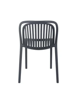 FLEXMOB Chaise de terrasse gris anthracite 78x51x57 cm Dubai Sale