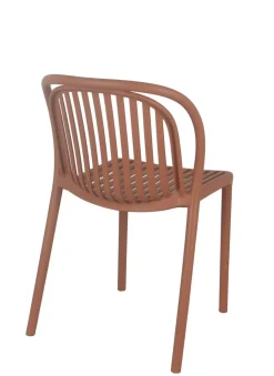 Chaise de terrasse terra 78x51x57 cm Dubai - FLEXMOB Discount