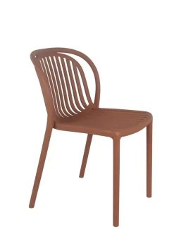 Chaise de terrasse terra 78x51x57 cm Dubai - FLEXMOB Discount