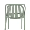 FLEXMOB Chaise de terrasse vert sauge 78x51x57 cm Dubai New
