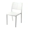 Aucune Chaise d'extérieur blanc