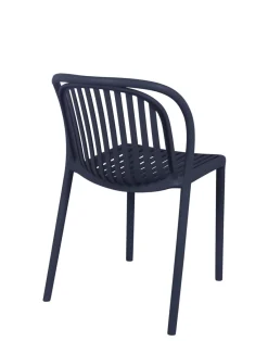 FLEXMOB Chaise d'extérieur bleu 78x51x57 cm Dubai Outlet