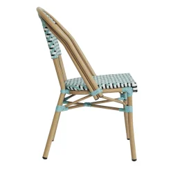 FLEXMOB Chaise d'extérieur bleu 87x47x59 cm Elysee Outlet