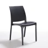 Chaise d'extérieur gris anthracite - Aucune New