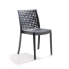 Aucune Chaise d'extérieur gris anthracite Best