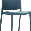 Chaise d''extérieur gris foncé 81x44x50 cm Maya - FLEXMOB Clearance