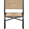 FLEXMOB Chaise d'extérieur noir 84,5x50x60 cm Fernand Outlet