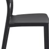 Chaise d''extérieur noir 82x45x53 cm Monna - FLEXMOB Hot