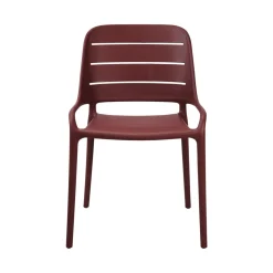 Chaise d'extérieur rouge 82x53x52 cm Foggia - FLEXMOB Sale
