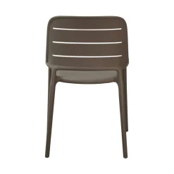FLEXMOB Chaise d'extérieur taupe 82x53x52 cm Foggia Outlet