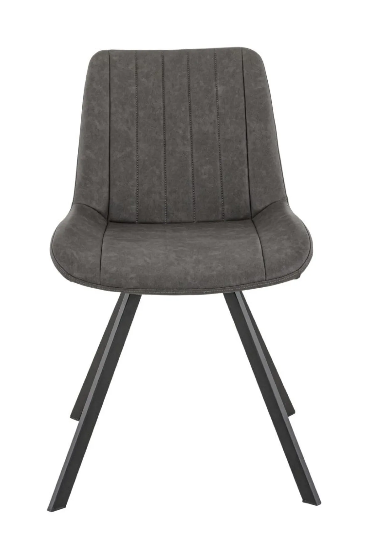 Chaise d'intérieur gris anthracite 78x49x61 cm Jacob - FLEXMOB Clearance