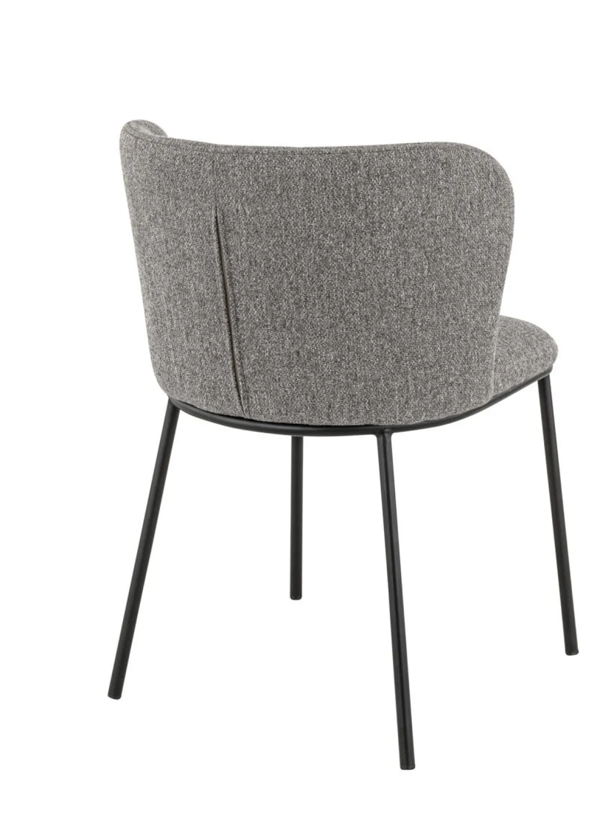 Chaise d'intérieur gris 75x55x58 cm Melina - FLEXMOB Best
