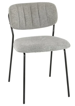FLEXMOB Chaise d'intérieur gris 74x49x57 cm Simone Hot
