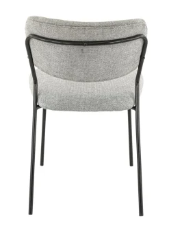 FLEXMOB Chaise d'intérieur gris 74x49x57 cm Simone Hot