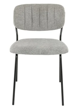 FLEXMOB Chaise d'intérieur gris 74x49x57 cm Simone Hot