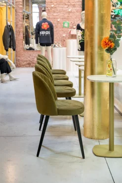 FLEXMOB Chaise d'intérieur olive 81x49x55 cm Emile Clearance