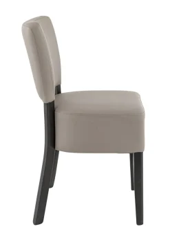 FLEXMOB Chaise d'intérieur taupe 84x45x54 cm Floriane 2 New