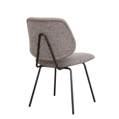 Chaise greige 80x50x58,2 cm Franck - FLEXMOB Outlet