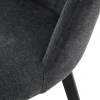 Chaise gris anthracite 79,9x48,2x58,5 cm Magali - FLEXMOB