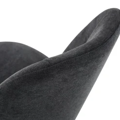 Chaise gris anthracite 79,9x48,2x58,5 cm Magali - FLEXMOB