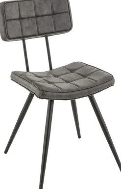 Chaise gris anthracite 81x48x60 cm Maurice - FLEXMOB Online