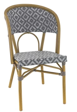 FLEXMOB Chaise gris 86x51x59 cm Limoges Outlet