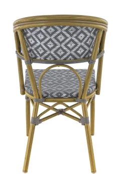 FLEXMOB Chaise gris 86x51x59 cm Limoges Outlet