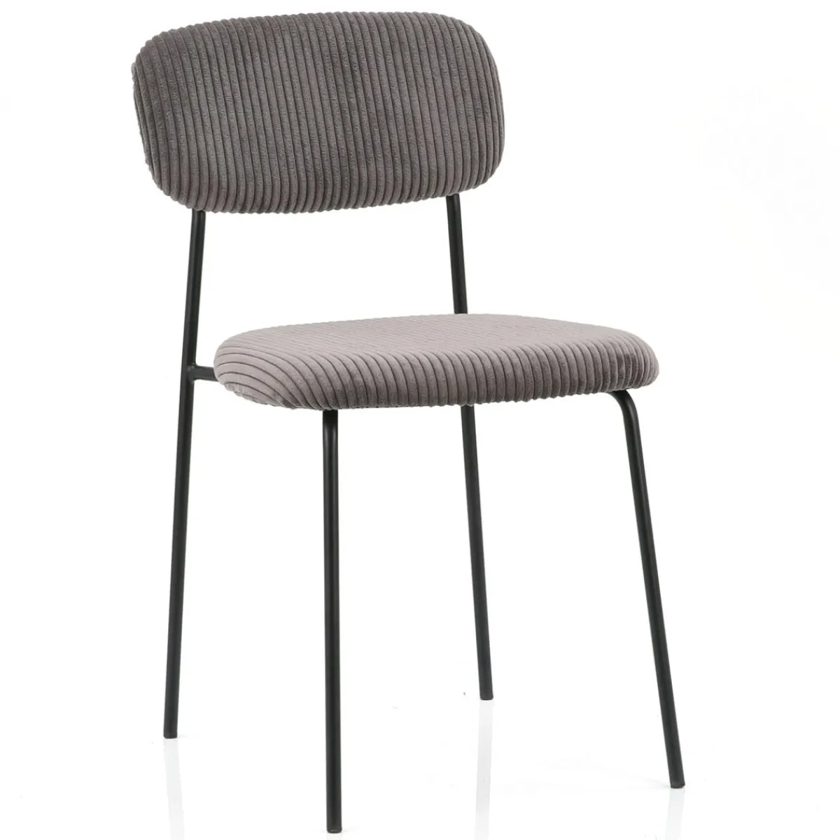 Chaise gris 81,6x44,5x54,2 cm Manu - FLEXMOB