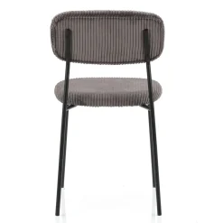 Chaise gris 81,6x44,5x54,2 cm Manu - FLEXMOB