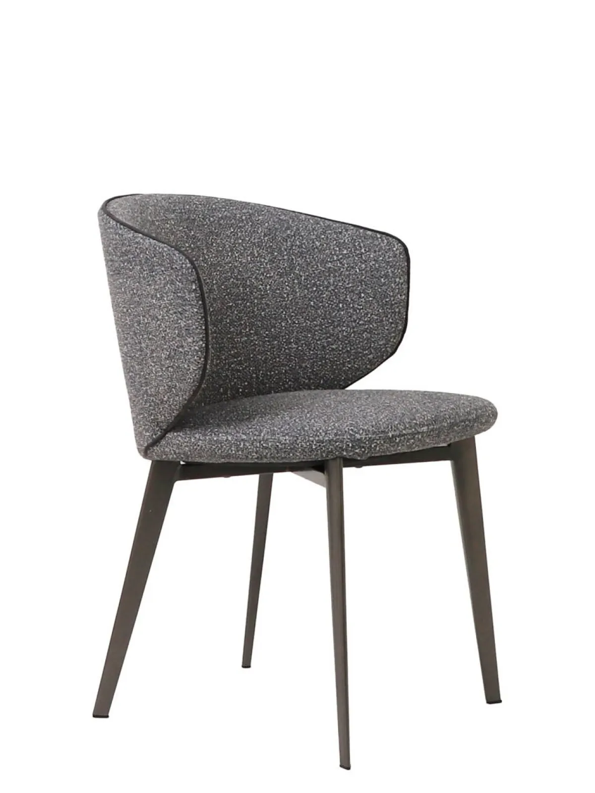 Chaise gris 75x58x56 cm Maxime - FLEXMOB Discount