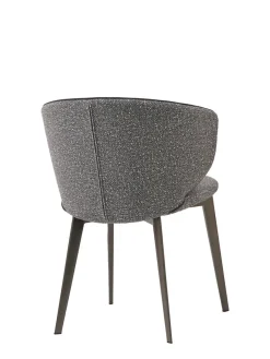 Chaise gris 75x58x56 cm Maxime - FLEXMOB Discount