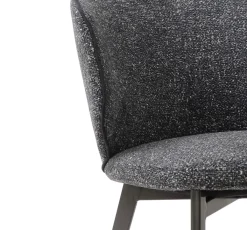 Chaise gris 75x58x56 cm Maxime - FLEXMOB Discount