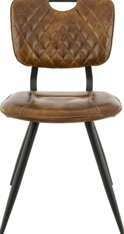 Chaise marron 88x49x64 cm Soho - FLEXMOB Online