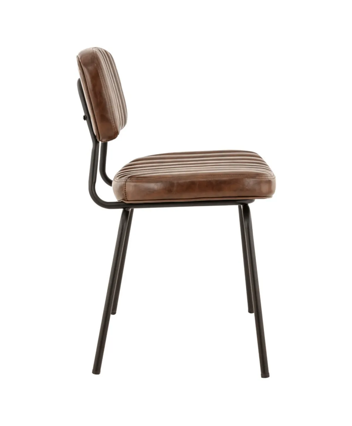 Chaise marron 79x47x51 cm Stanley - FLEXMOB Hot