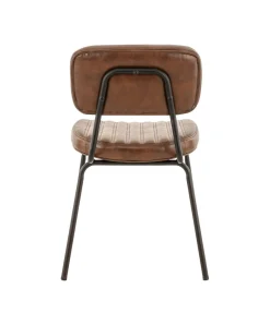 Chaise marron 79x47x51 cm Stanley - FLEXMOB Hot
