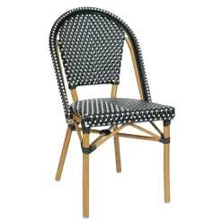 FLEXMOB Chaise noir 88x48x55 cm Frejus Hot