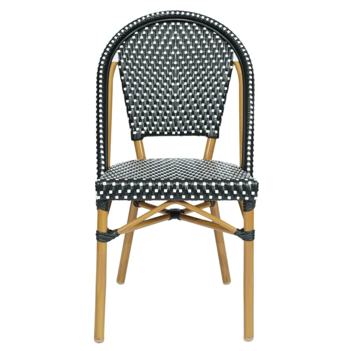 FLEXMOB Chaise noir 88x48x55 cm Frejus Hot