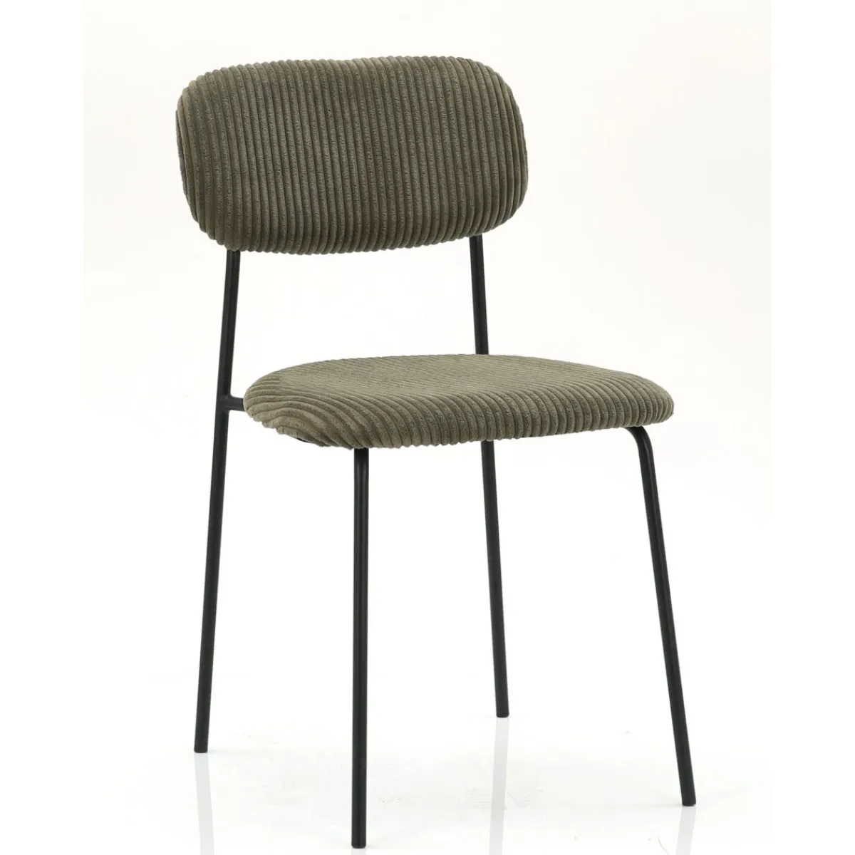 Chaise vert olive 81,6x44,5x54,2 cm Manu - FLEXMOB Best