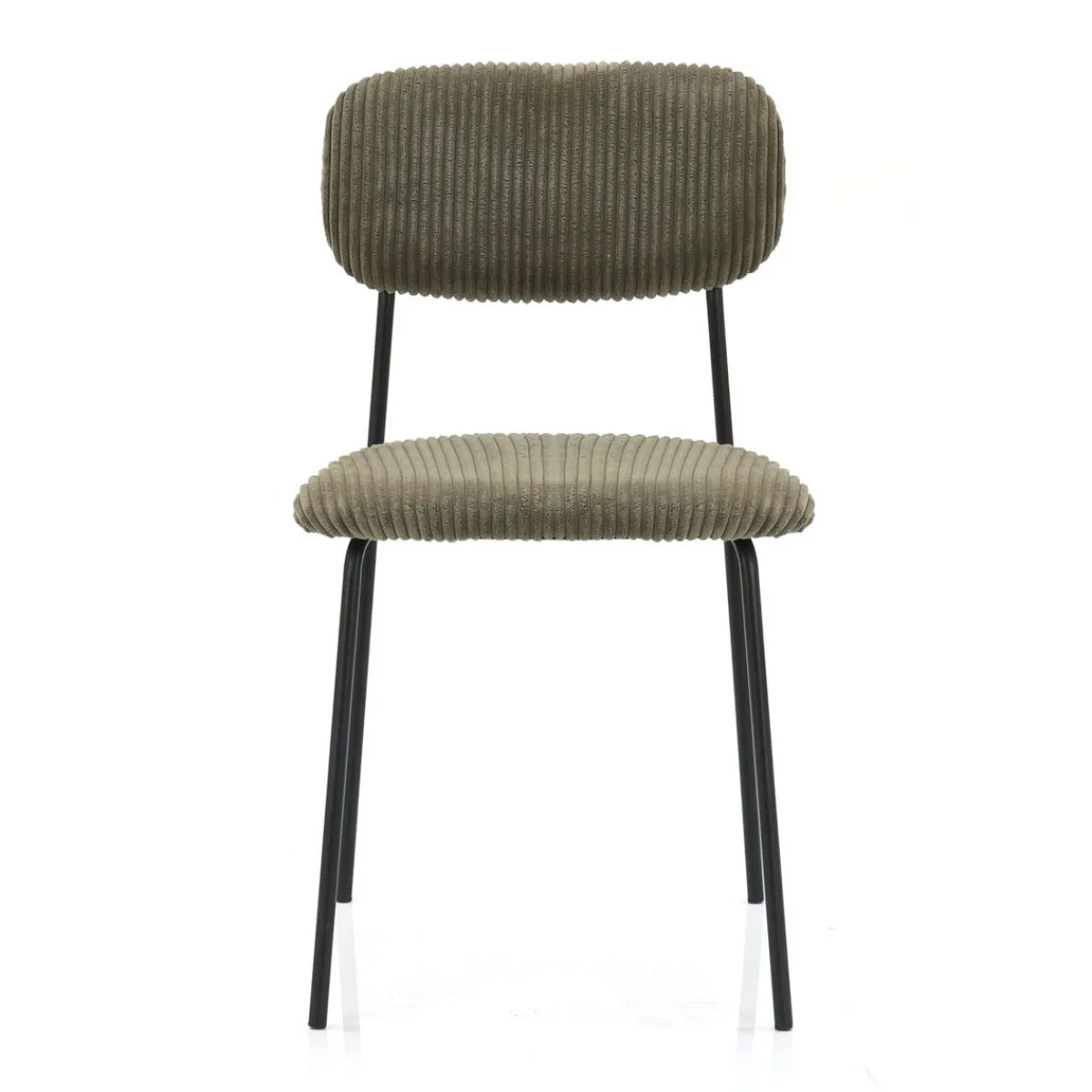 Chaise vert olive 81,6x44,5x54,2 cm Manu - FLEXMOB Best