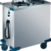 B.PRO Chariot chauffant à niveau constant pour assiettes D26-31 cm inox 1800 W 230v Hot