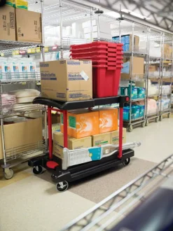 RUBBERMAID Chariot de manutention modulable 3 en 1 plastique 115x60,5x111,3 cm 182 kg plate_length 60,5 cm Sale