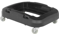 Chariot de tri sélectif plastique noir - PROBBAX
