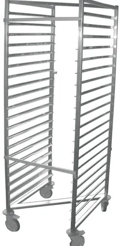 Chariot encastrable en Z inox sens largeur GN 1/1 20 niveaux - Aucune Hot