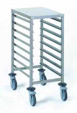 TOURNUS Chariot inox sens largeur GN 1/1 8 niveaux Discount