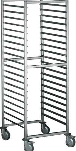 Aucune Chariot inox sens largeur GN 1/1 20 niveaux Online