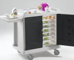 Chariot petit-déjeuner plastique 101x65x110 cm - SAINT ROMAIN New