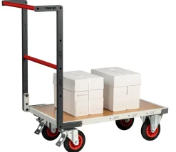 Chariot plateforme acier 110,5x54x98 cm 400 kg plate_length 49,5 cm - FIMM Discount