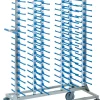 Chariot porte-assiettes garnies inox 120 assiettes maximum - TOURNUS New