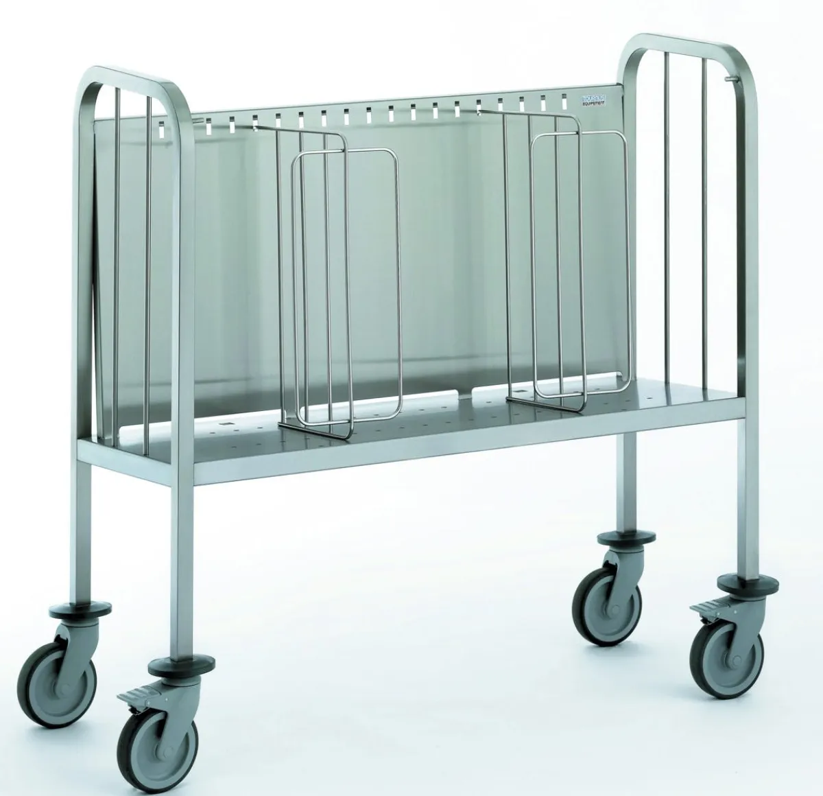 Chariot porte-assiettes inox 200 assiettes maximum - TOURNUS Discount
